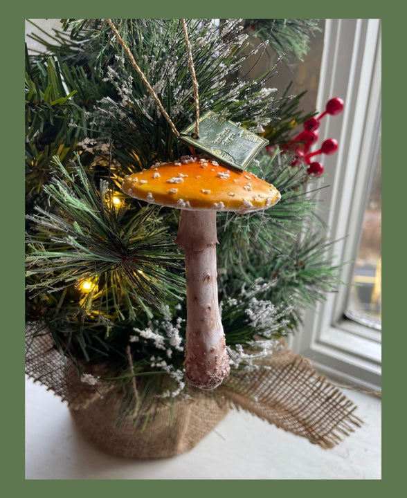 Amanita Muscaria Ornament