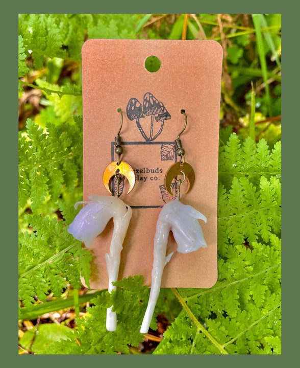 Ghost Pipe Earrings