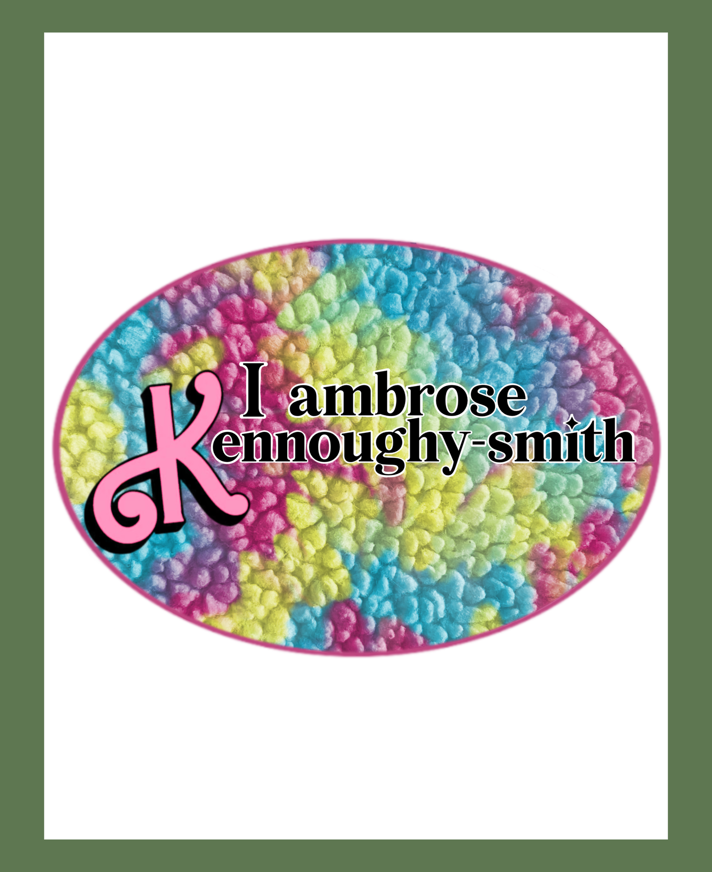 KGLW Ambrose Barbie Sticker