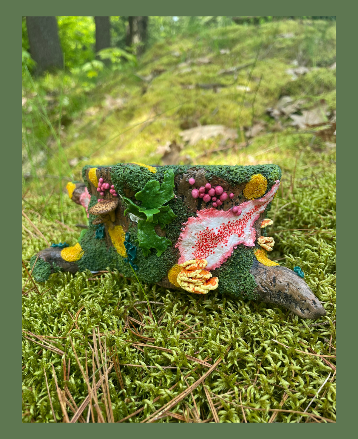 Mossy Mushroom Vessel IV