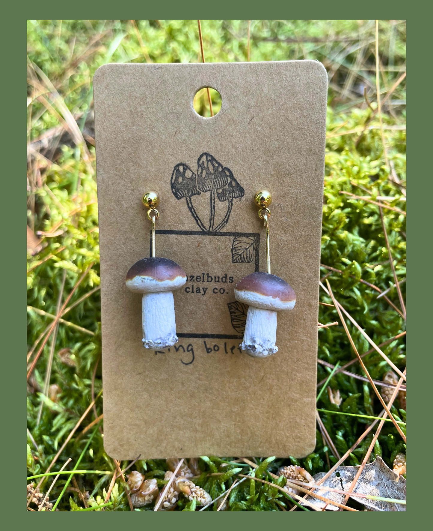 King Bolete Earrings