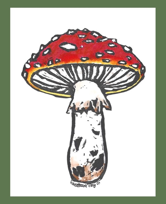 Amanita Muscaria Sticker