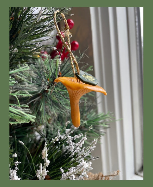 Chanterelle Mini Ornament