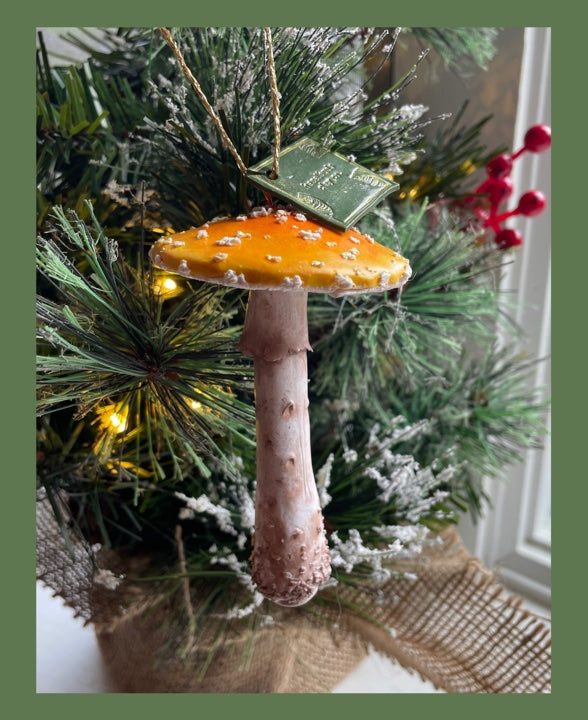 Amanita Muscaria Ornament