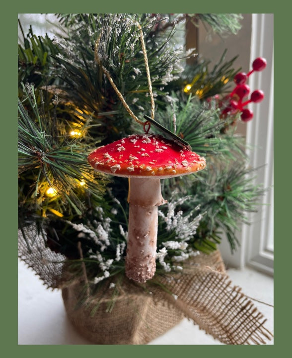 Amanita Muscaria Ornament