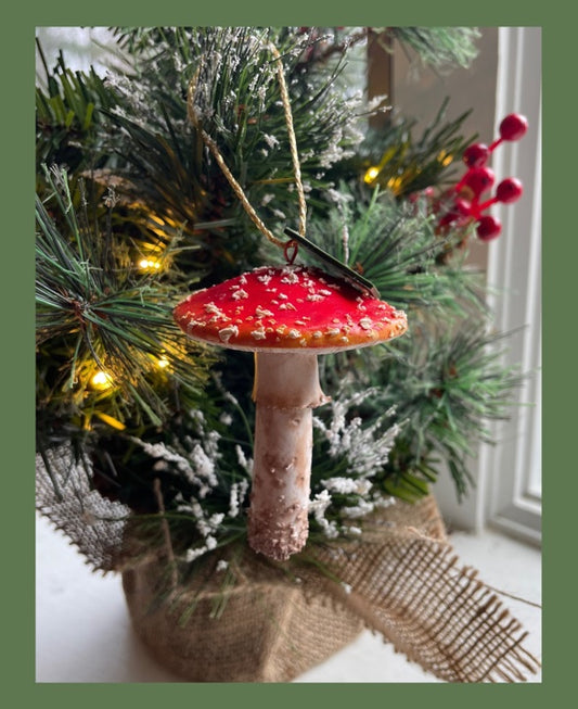 Amanita Muscaria Ornament