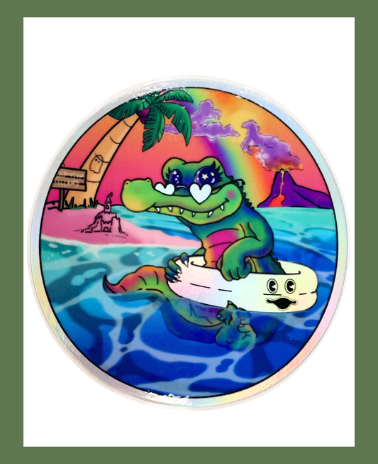 KGLW Lisa Franky Style Holo Sticker