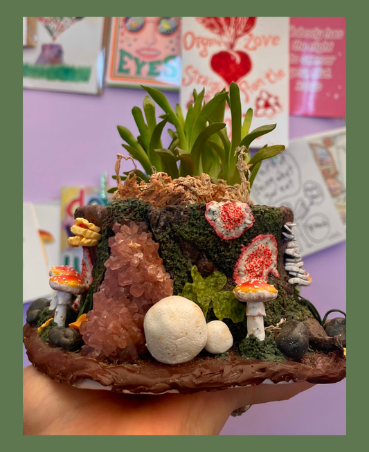 Mossy Mushroom Vessel III