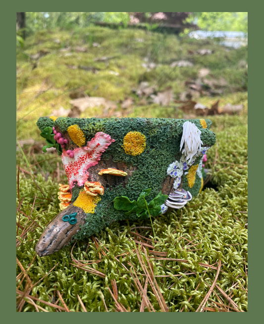 Mossy Mushroom Vessel IV