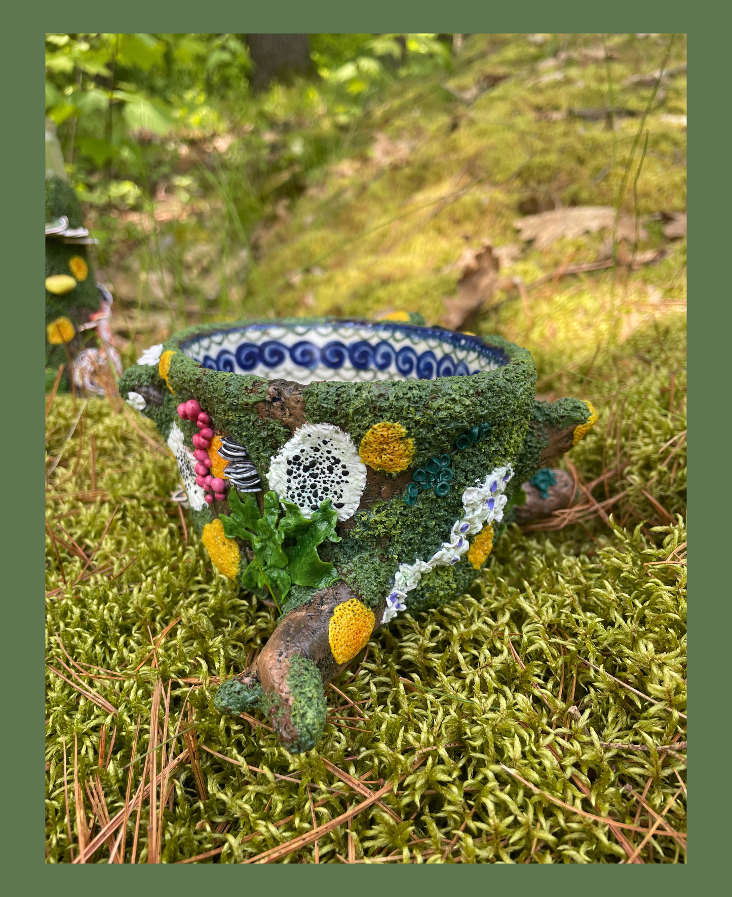 Mossy Mushroom Vessel IV
