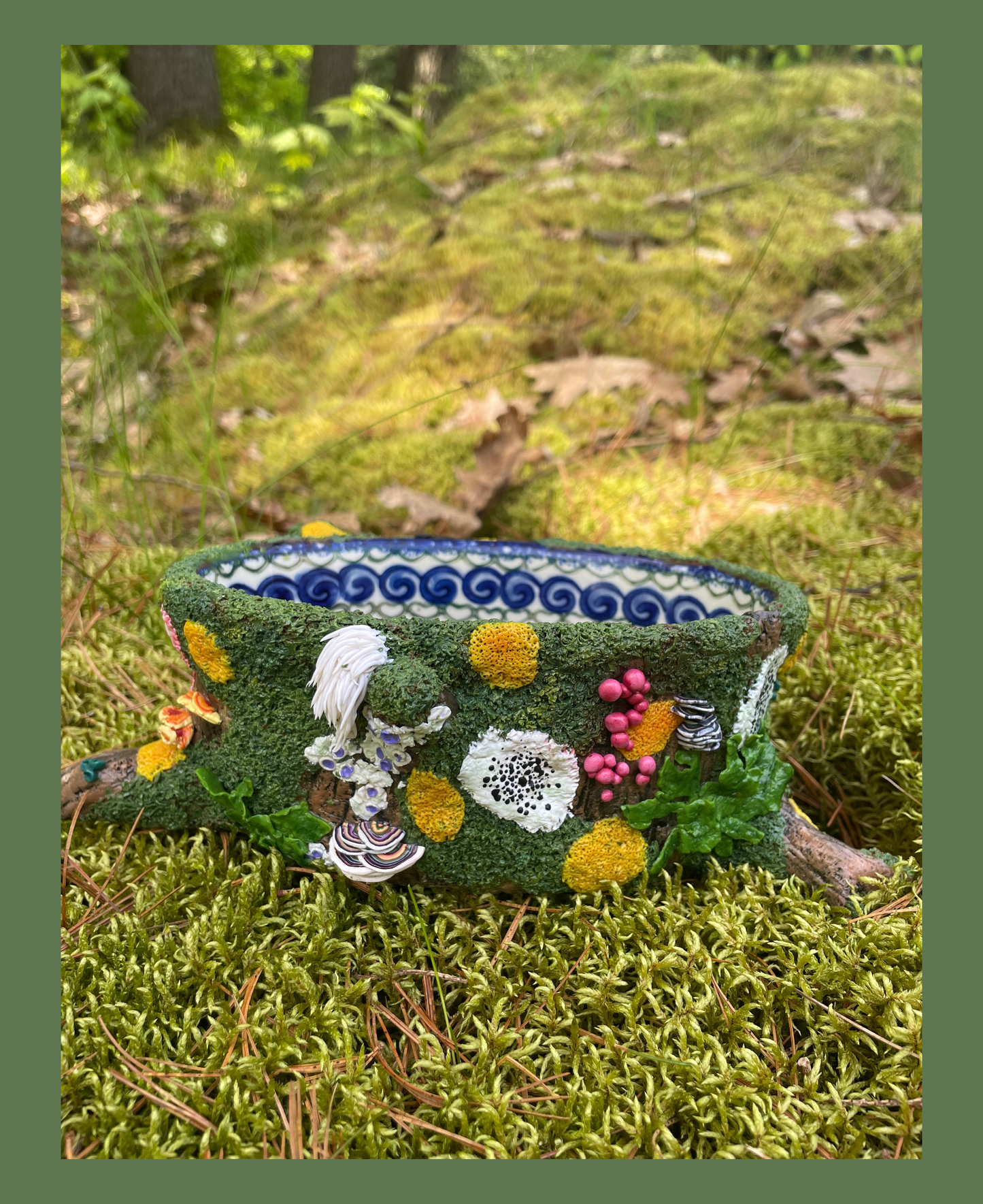 Mossy Mushroom Vessel IV