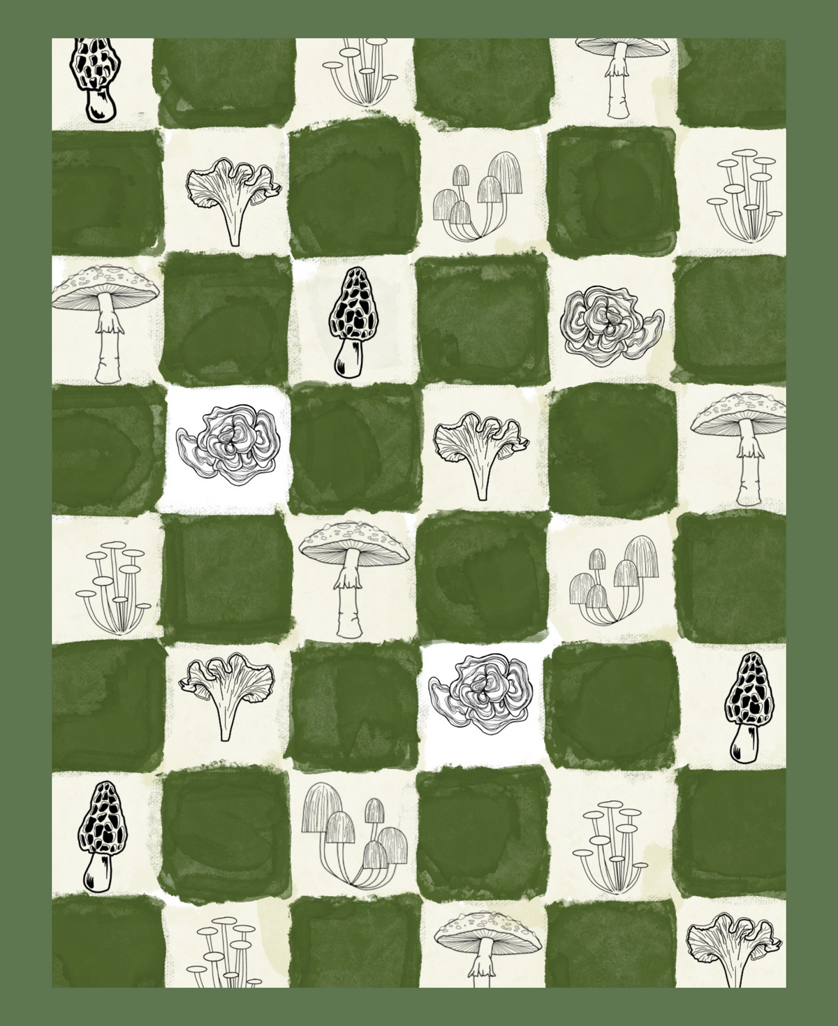Myco Grid Artist Postcard