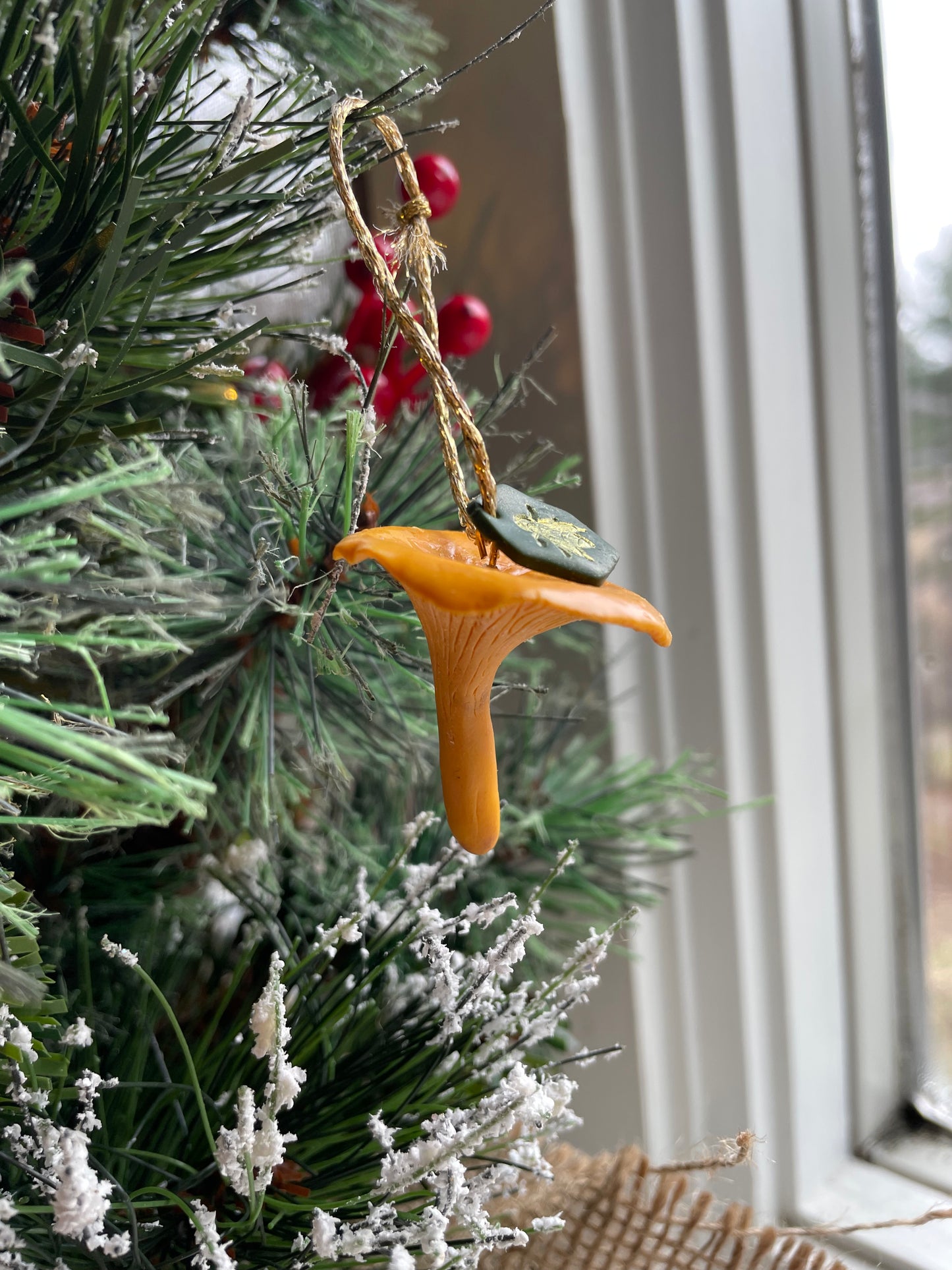Chanterelle Mini Ornament