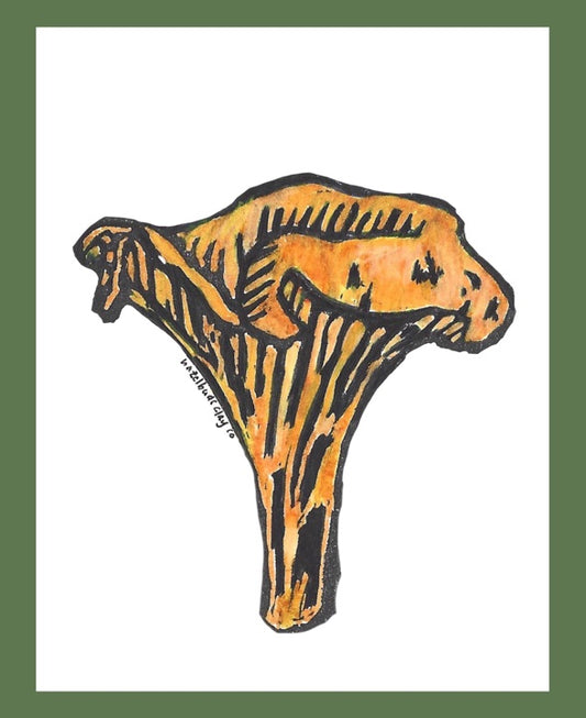 Chanterelle Sticker